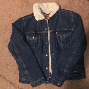 Levi Sherpa Jean jacket